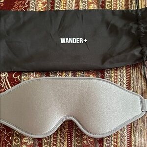 Wander Silver Sleep Travel Eye Mask